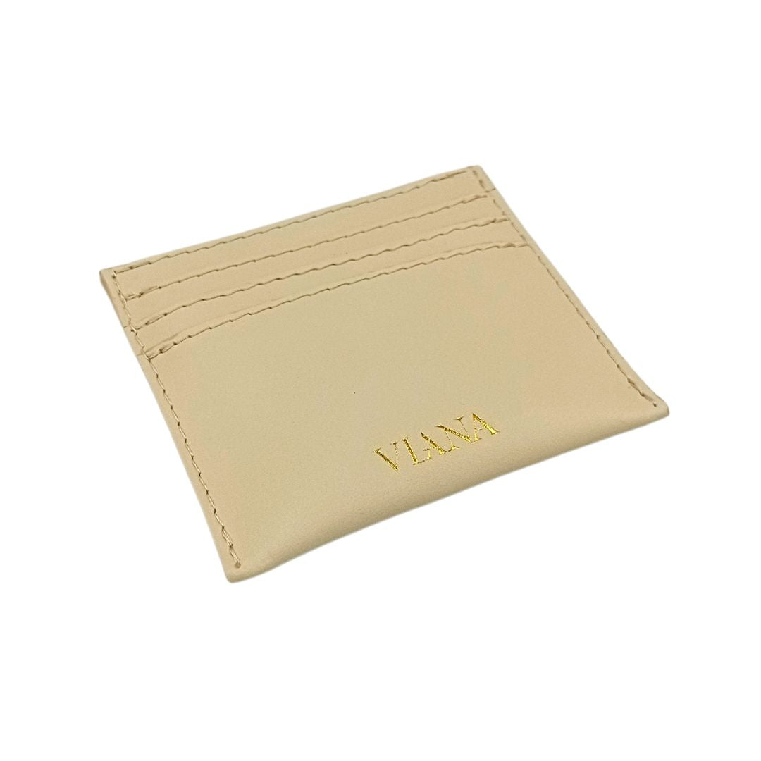 Card holder - beige