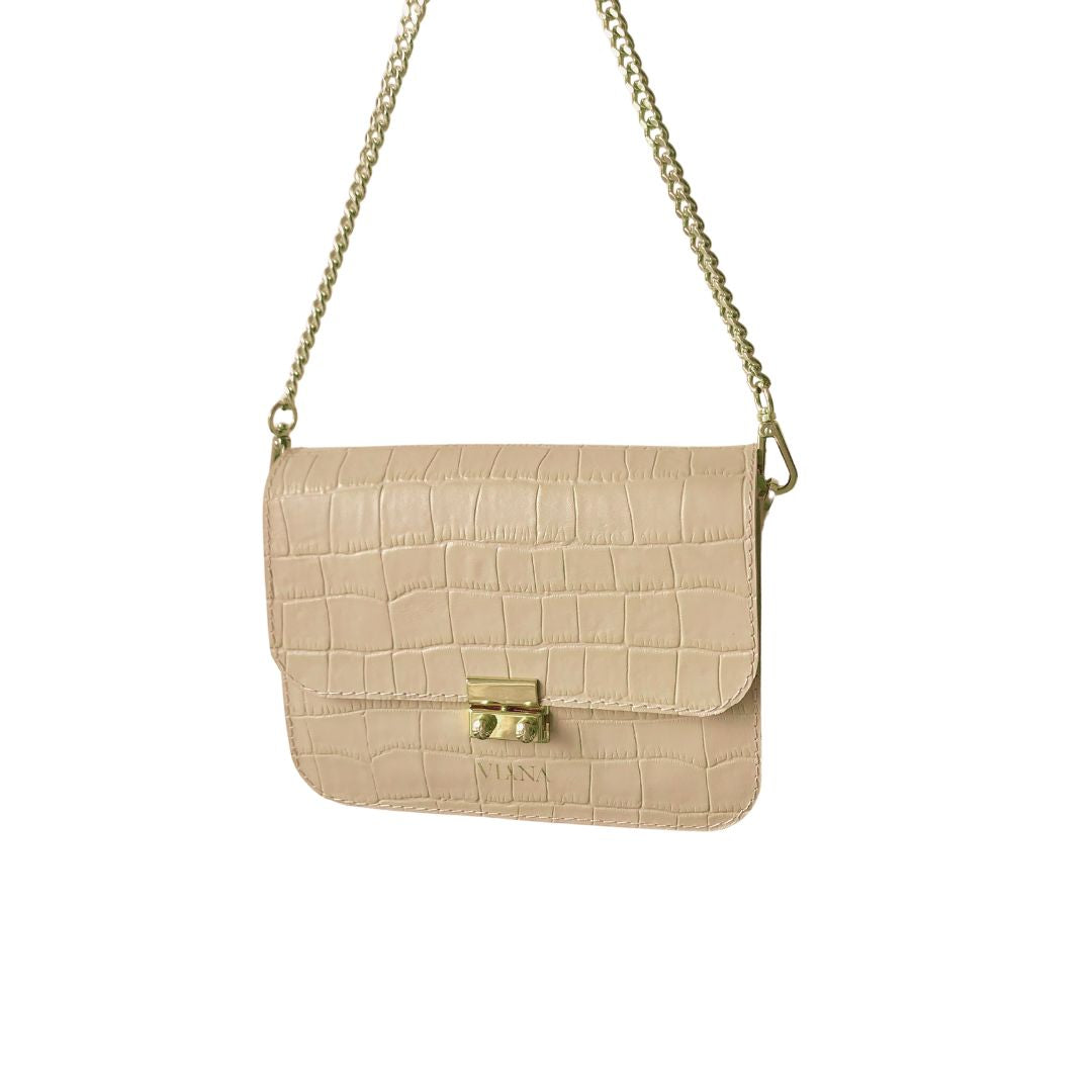 gold chain strap on Sophie bag (micro)